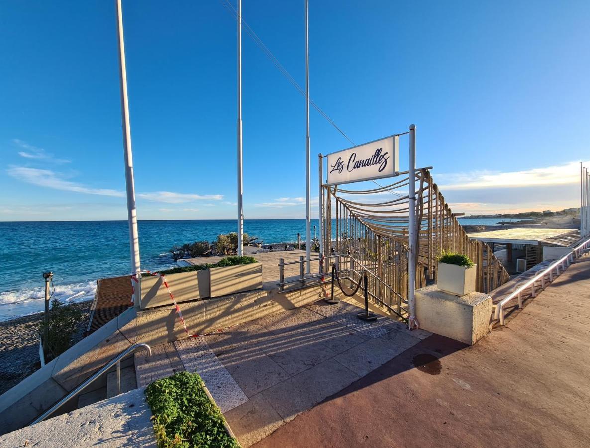 Studio Grande Terrasse A 5 Min De La Mer Nice Exterior foto