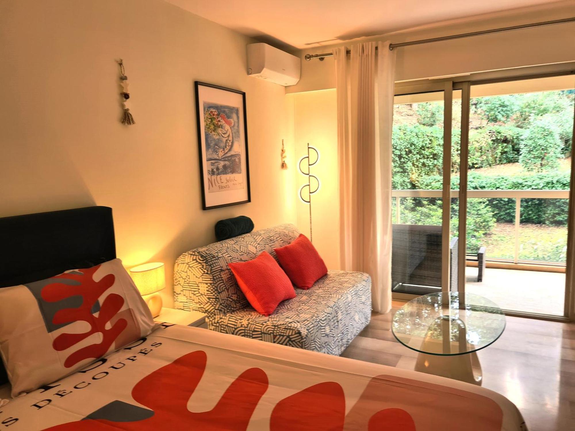 Studio Grande Terrasse A 5 Min De La Mer Nice Exterior foto